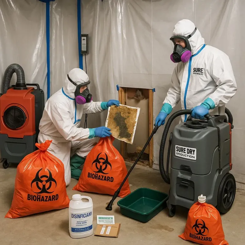 Contaminated Water Handling Protocols process in Edwardsville, KS