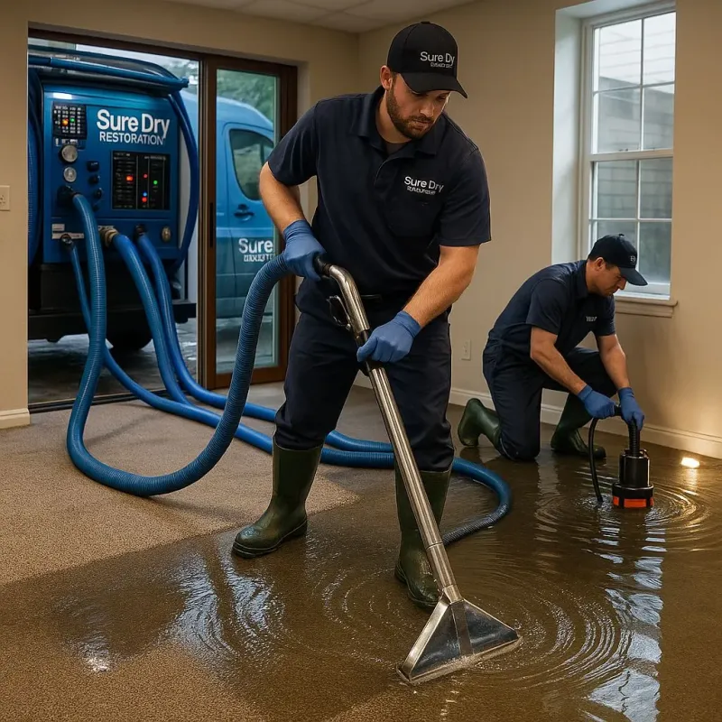 Water Extraction and Removal process in Edwardsville, KS